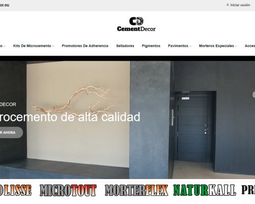 Tienda Online CementDecor microcemento