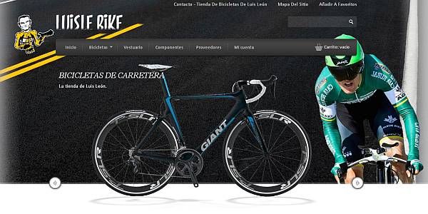 Tienda online de bicicletas de Luis León